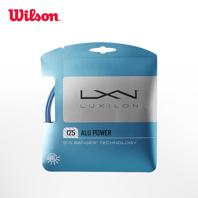 威尔胜-WRZ995100BL  BB ALU POWER 125 STRING ICE BLUE  网线