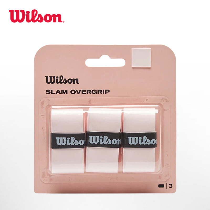 威尔胜-WR8448802001 SLAM OVERGRIP 3 PACK CHINA SMU PIN  吸汗带3只装  （粉色）
