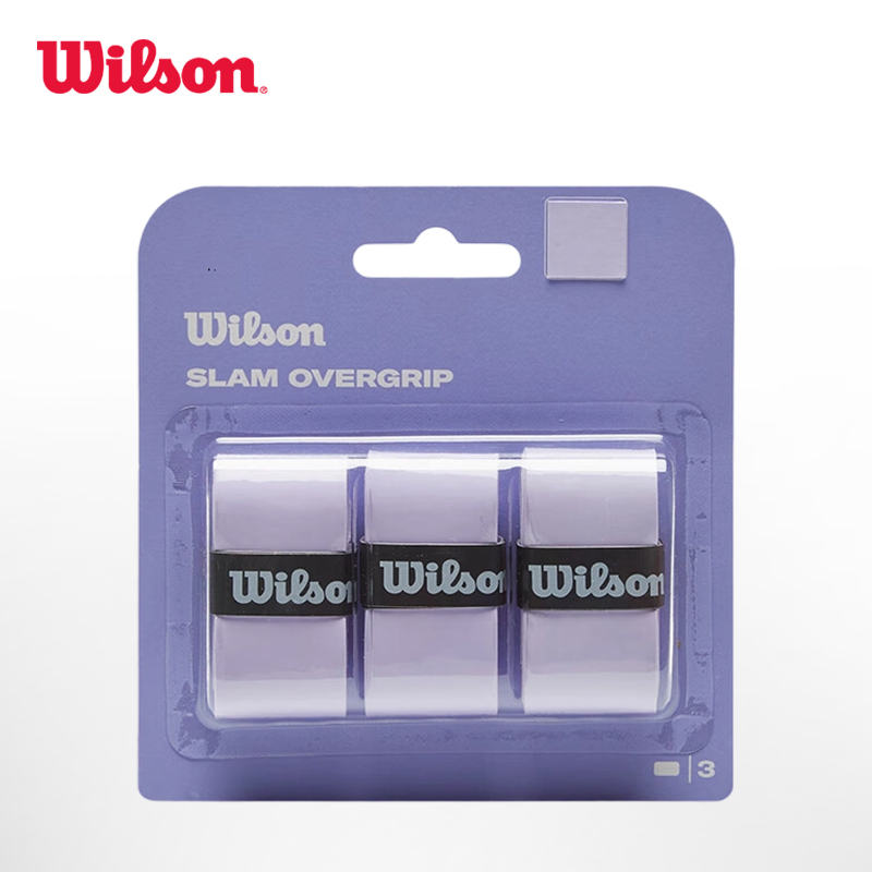 威尔胜-WR8448804001 SLAM OVERGRIP 3 PACK CHINA SMU PU  吸汗带3只装  （紫色）