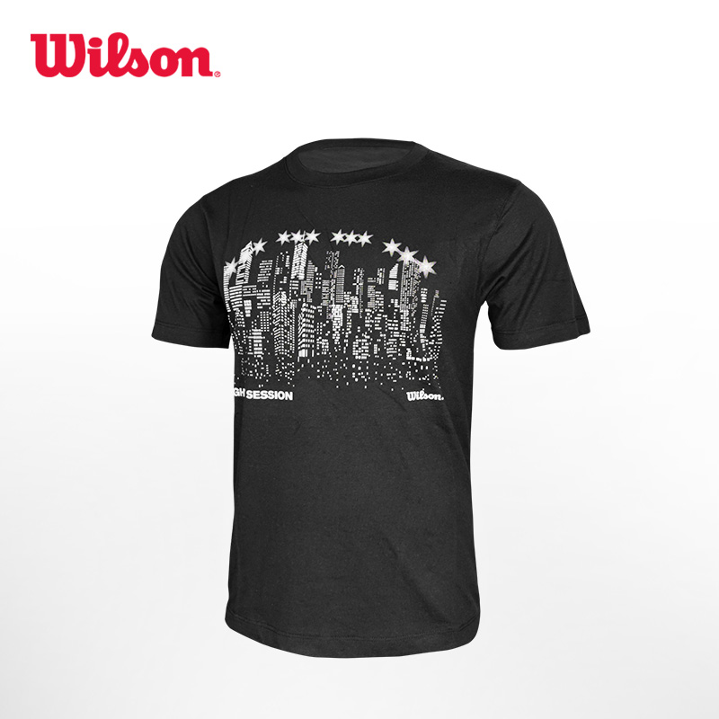 [WRA815701（黑色）_2XL] 威尔胜-WRA815701 NIGHT SKYLINE TCH TEE BK T恤（黑色） (2XL)