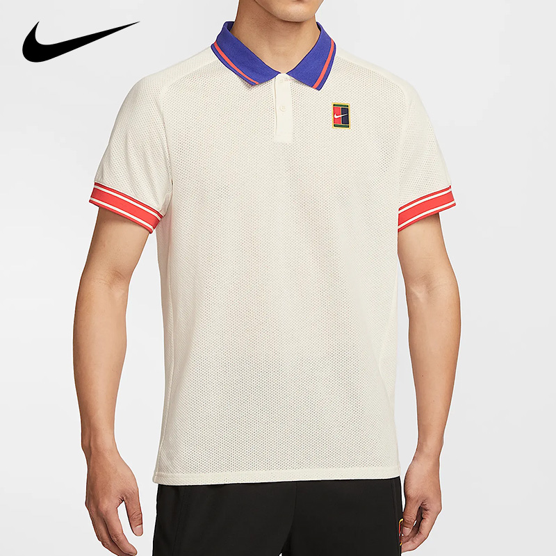 NikeCourt Heritage FQ2102-110男翻领T