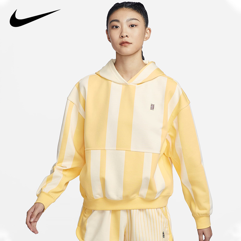 NikeCourt Heritage FV3848-795女连帽套头卫衣