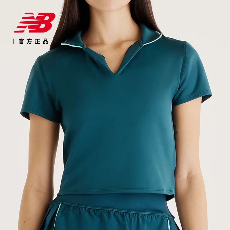 NEW BALANCE -WT61S8TL-AAV  红土网球系列女子短袖T恤
