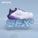 百保力-SFX 4 ALL COURT WOMEN 31F26530A-1121  女网球鞋 （白色/深紫色）